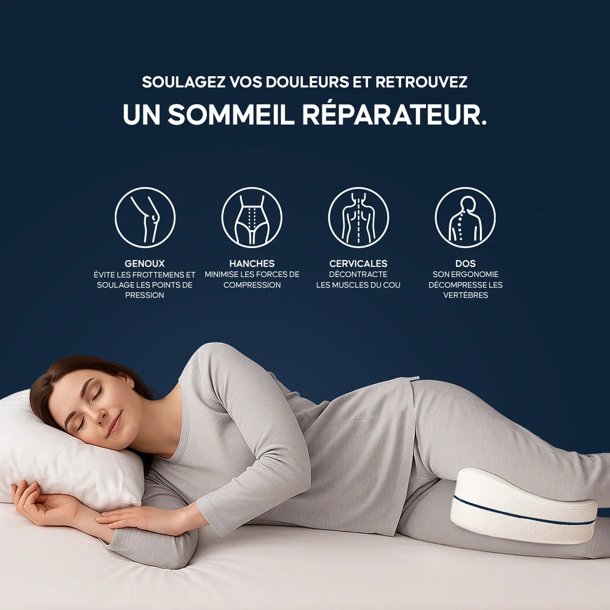 Coussin Lombaire Ergonomique Morphée